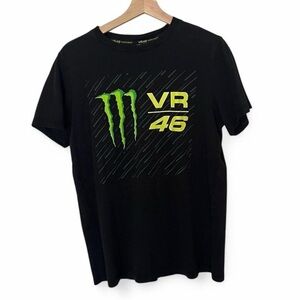 Monster Engery VR46 Racing Team Black T shirt